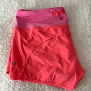 GUC Pink Lemonade Lululemon Speed Short